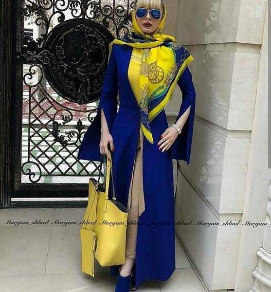 عکس مدل مانتو ابروبادی نی نی سایت