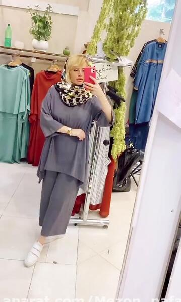 عکس مدل مانتو ابروبادی و شلوار