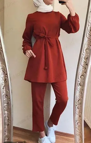 عکس مدل مانتو و شلوار ابروبادی