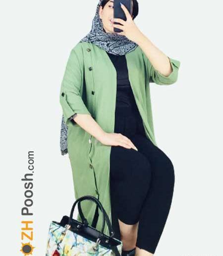 عکس مدل مانتو ابروبادی ساده و شیک