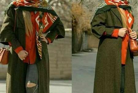 عکس مدل مانتو ابروبادی یشمی