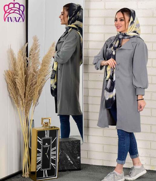 عکس مدل مانتو ابروبادی یقه انگلیسی