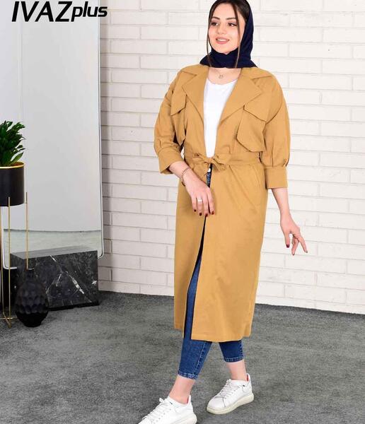 عکس مدل مانتو ابروبادی یقه انگلیسی