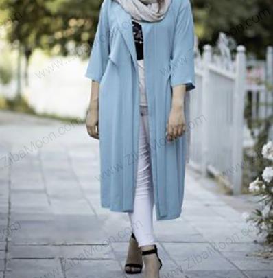 عکس مدل مانتو با پارچه ی ابروبادی