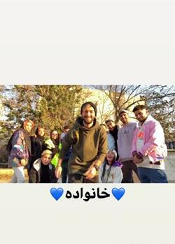 عکس دسته جمعی اکیپ نیکا فلاحی