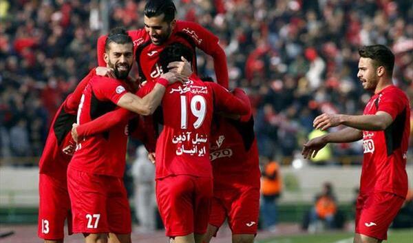 عکس دسته جمعی بازیکنان پرسپولیس