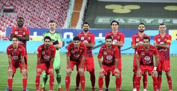 عکس دسته جمعی بازیکنان پرسپولیس