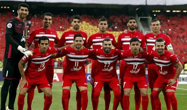 عکس دسته جمعی بازیکنان پرسپولیس