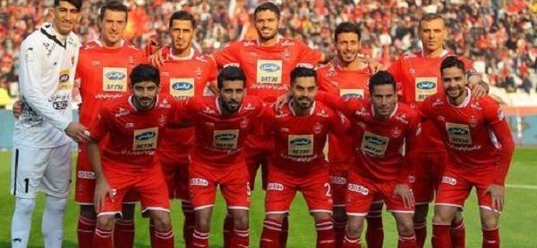 عکس دسته جمعی بازیکنان پرسپولیس