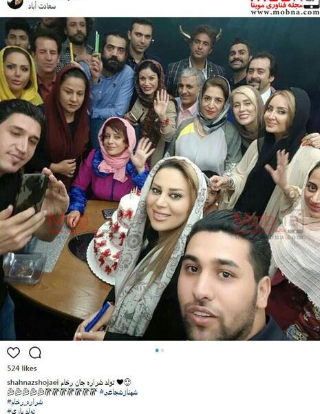 عکس دسته جمعی تولد