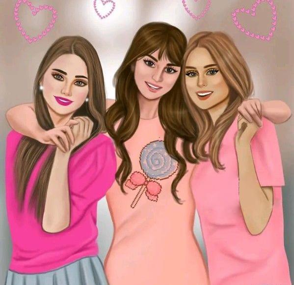 عکس دسته دخترانه
