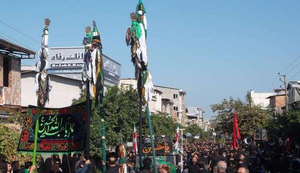 عکس دسته روی روز عاشورا