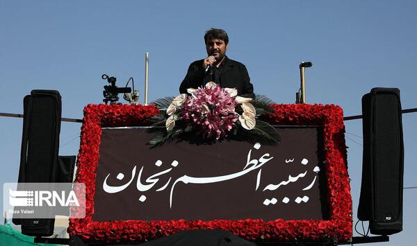 عکس دسته زینبیه زنجان