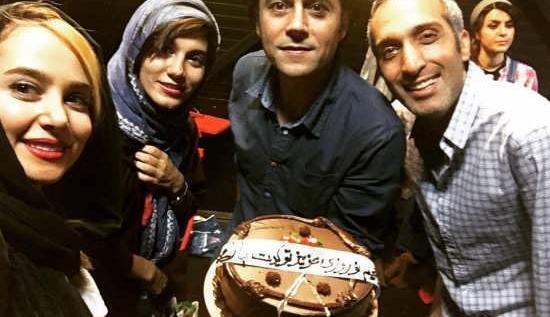 ژست عکس دسته جمعی تولد