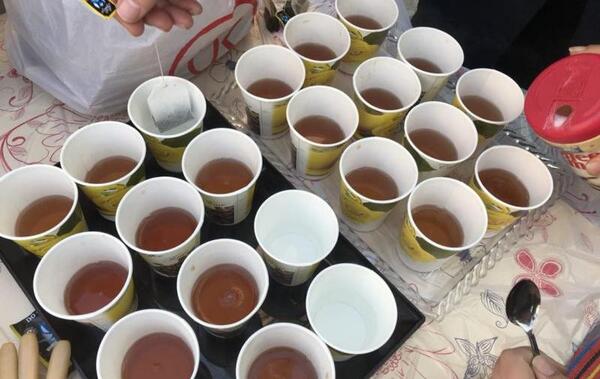 عکس صبحانه دسته جمعی