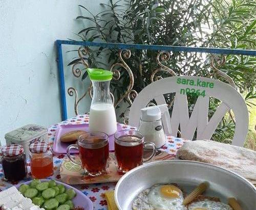عکس صبحانه دسته جمعی