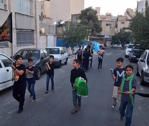 عکس دسته عزاداری