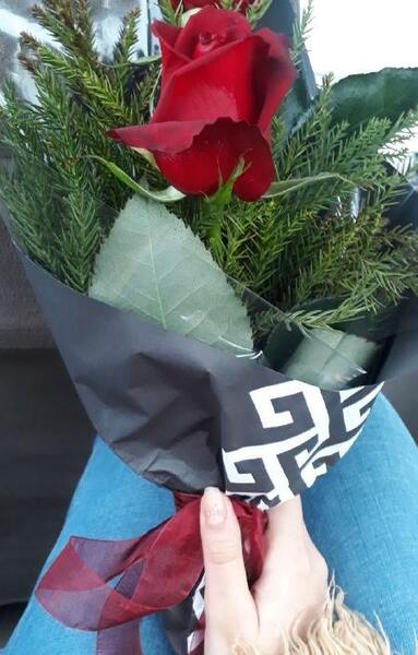 عکس فیک دسته گل