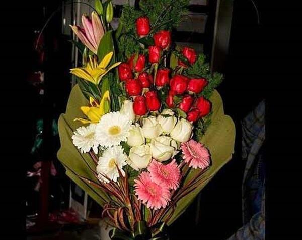 عکس فیک دسته گل خواستگاری