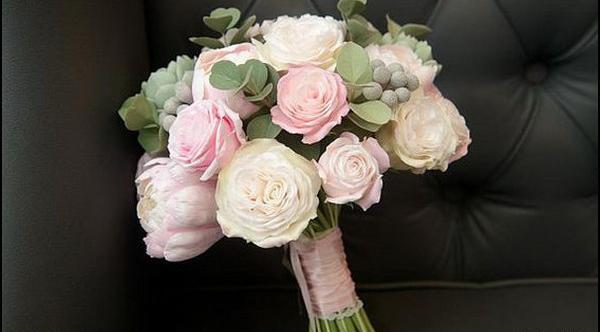 عکس واقعی دسته گل