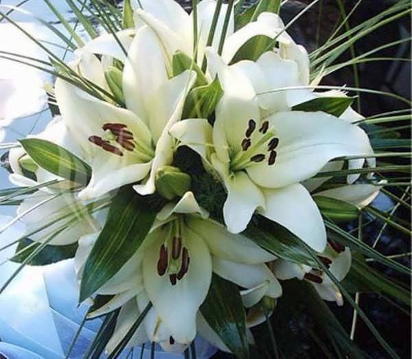 عکس واقعی دسته گل