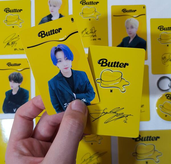 عکس بی تی اس butter