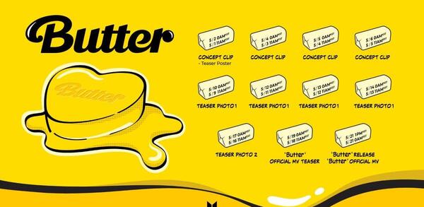 عکس جدید بی تی اس butter
