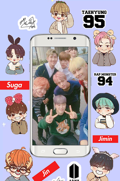 عکس انیمه bts