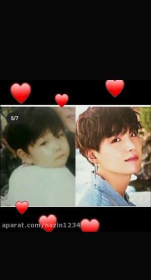 عکس بچگی bts