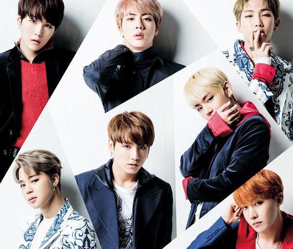 عکس گروه bts با اسم