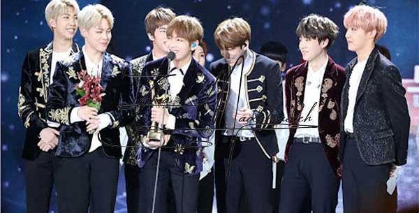 عکس گروه bts با اسم
