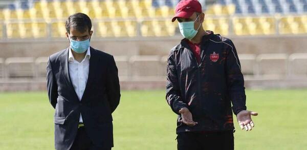 عکس سمیعی مدیرعامل پرسپولیس