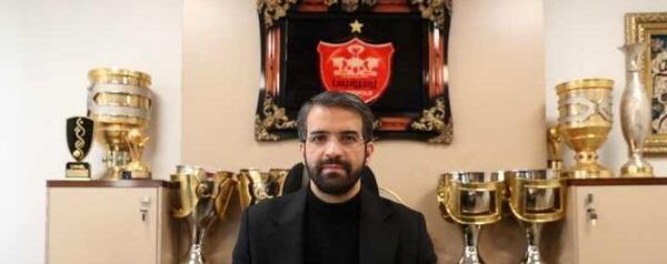 عکس سمیعی مدیرعامل پرسپولیس