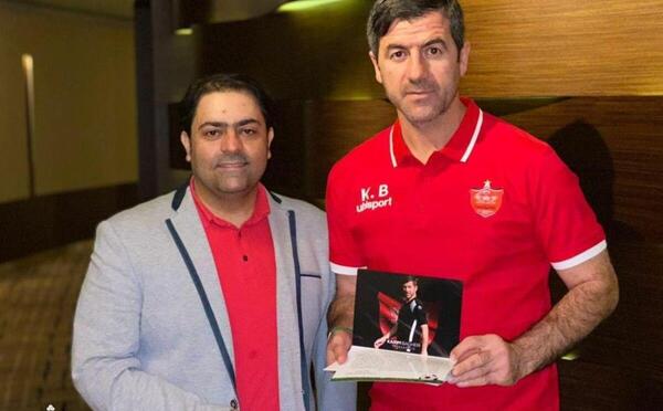 عکس سمیعی مدیرعامل پرسپولیس