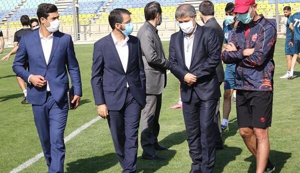 عکس سمیعی مدیرعامل پرسپولیس
