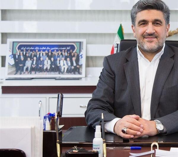 عکس مدیر عامل بانک صادرات