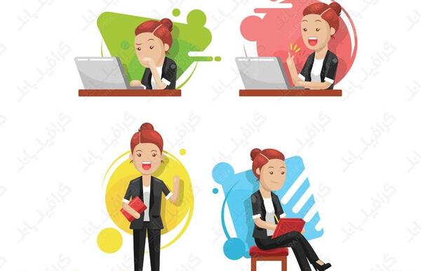 عکس مدیر کارتونی