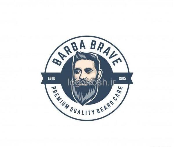 عکس لوگوی آرایشگاه مردانه