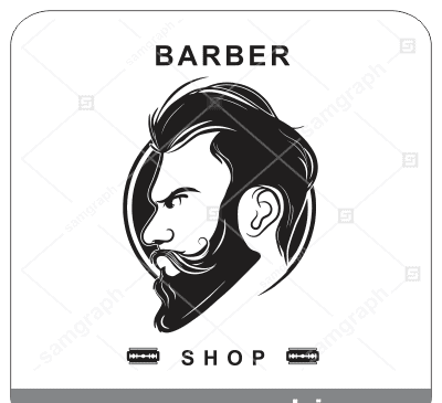 عکس لوگوی آرایشگاه مردانه