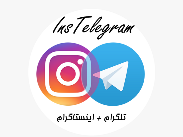عکس لوگوی تلگرام و اینستاگرام