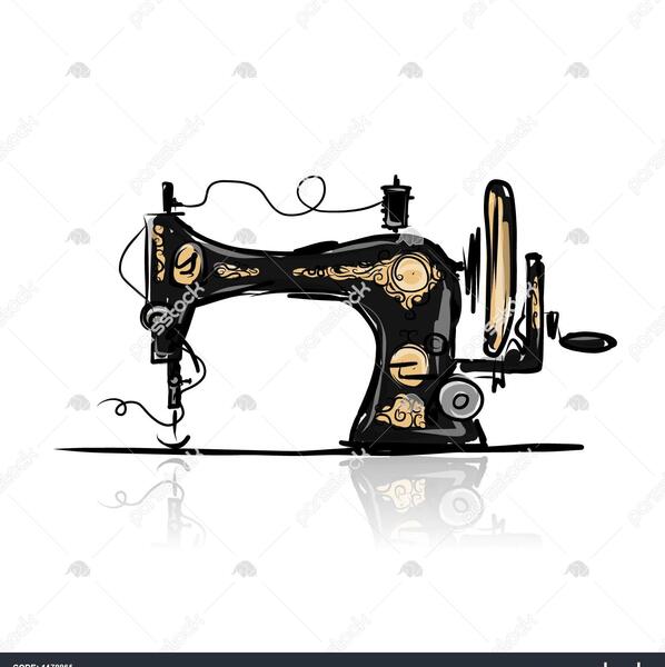 عکس لوگوی چرخ خیاطی