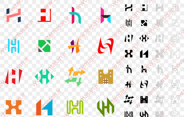 عکس لوگوی حرف h