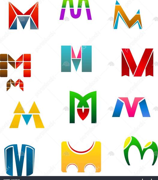 عکس لوگوی حرف m