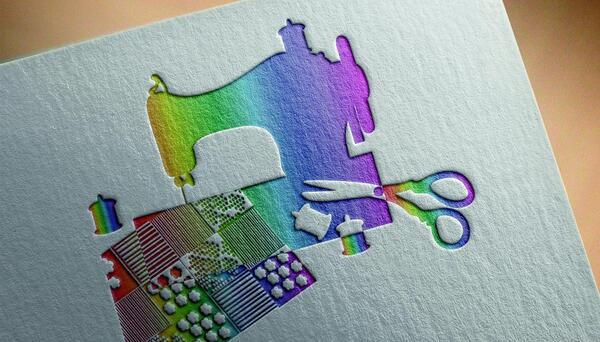 عکس لوگوی خیاطی زنانه