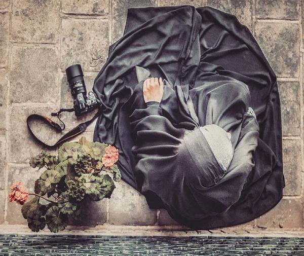 عکس پروفایل دختر چادری برای محرم