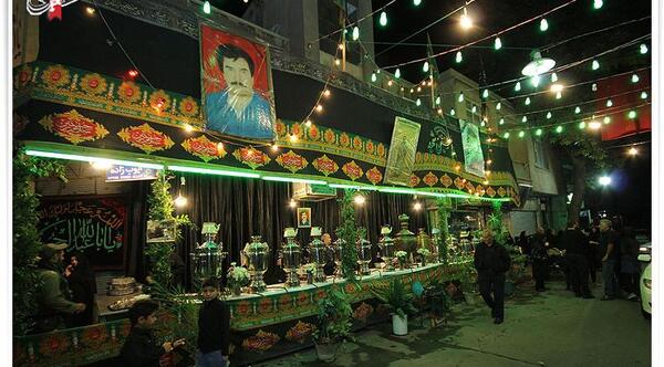 عکس چایخانه محرم