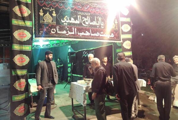 عکس چایخانه محرم