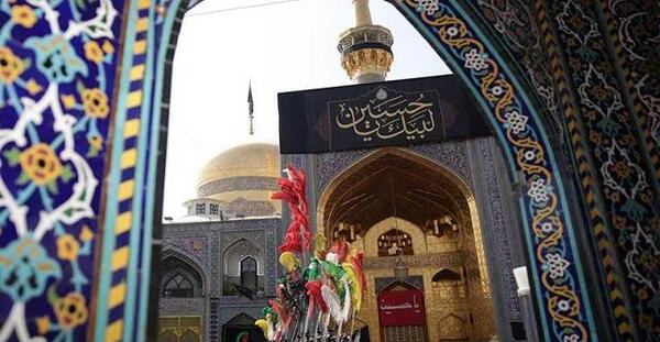عکس محرم در حرم امام رضا