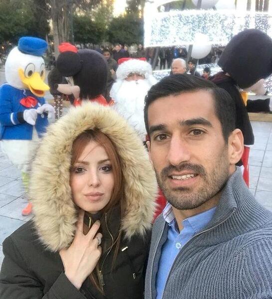عکس محرم نویدکیا و همسرش