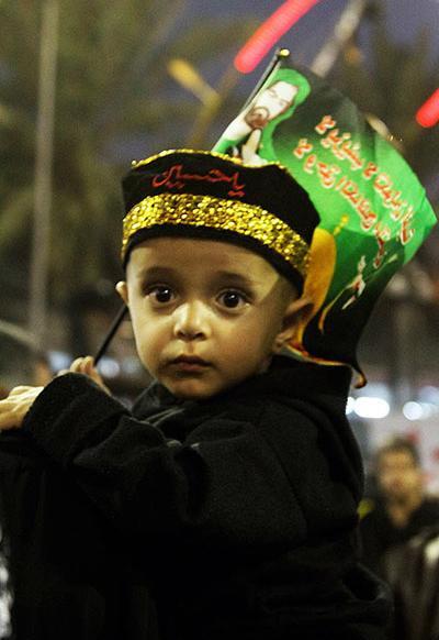 عکس عزاداری کودکان در محرم